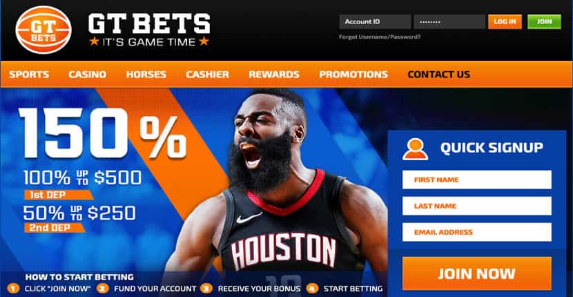 GTBets Promotions Page